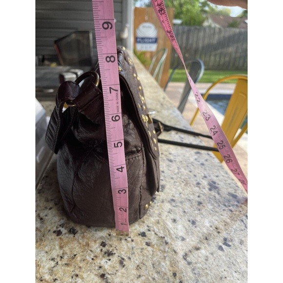 Ampere Creations Faux Leather Brown Crossbody. Adjustable Strap. NEW With Tags! - Picture 10 of 10
